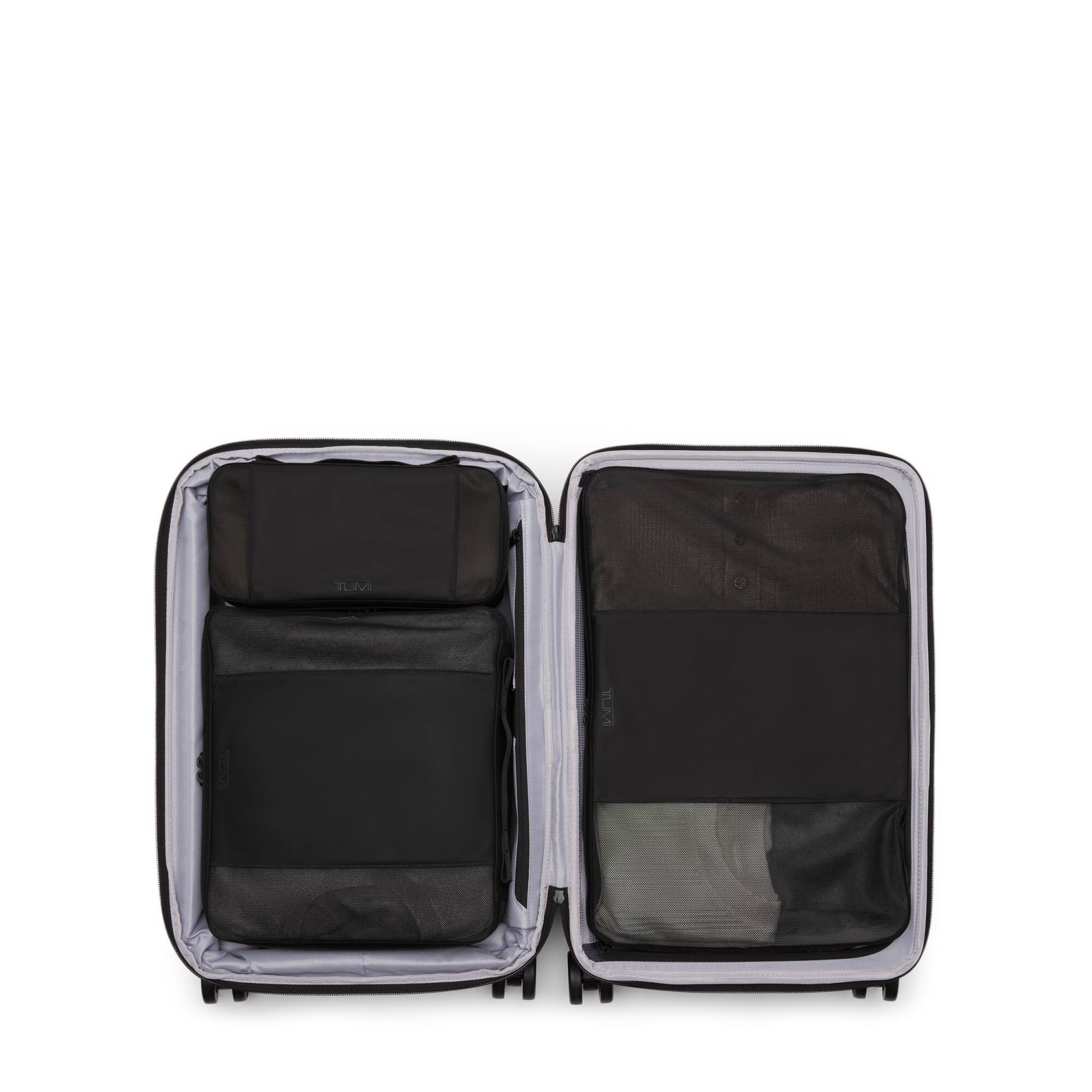 Alt View 2. TUMI - Alpha Dual Access Expandable Carry-On Spinner Suitcase - Deep Pine.