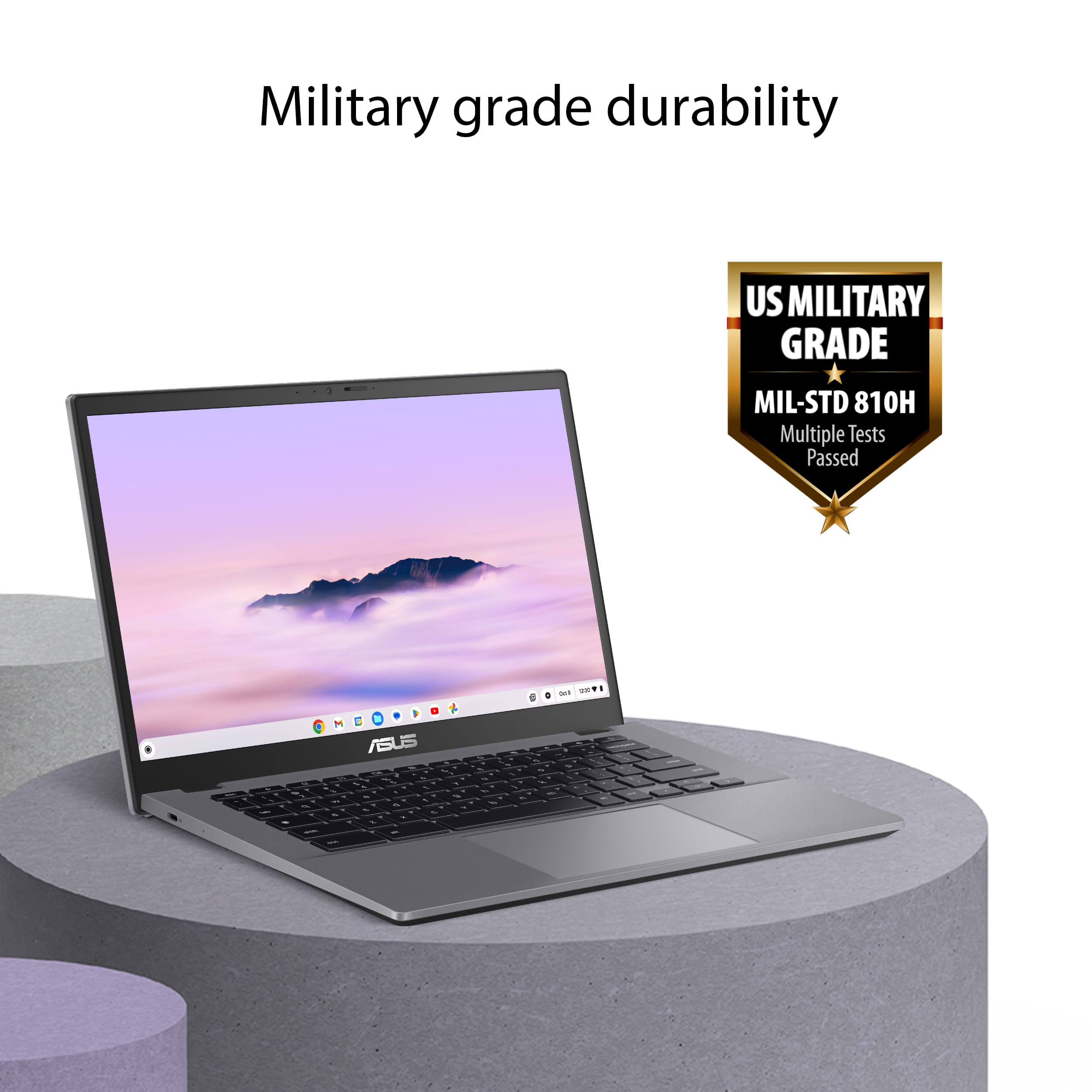 Military grade durability US MILITARY GRADE MIL-STD 810H Multiple Tests Passed -en - . ASUS