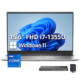 Dell - Inspiron 15 - 15.6" 2K Touchscreen Laptop - Intel Core i7 1255U 2022 - 16GB Memory - 1TB Storage - Carbon Black