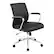Angle. Office Star Products - Mid Back Antimicrobial Fabric Chair - Dillon Steel.