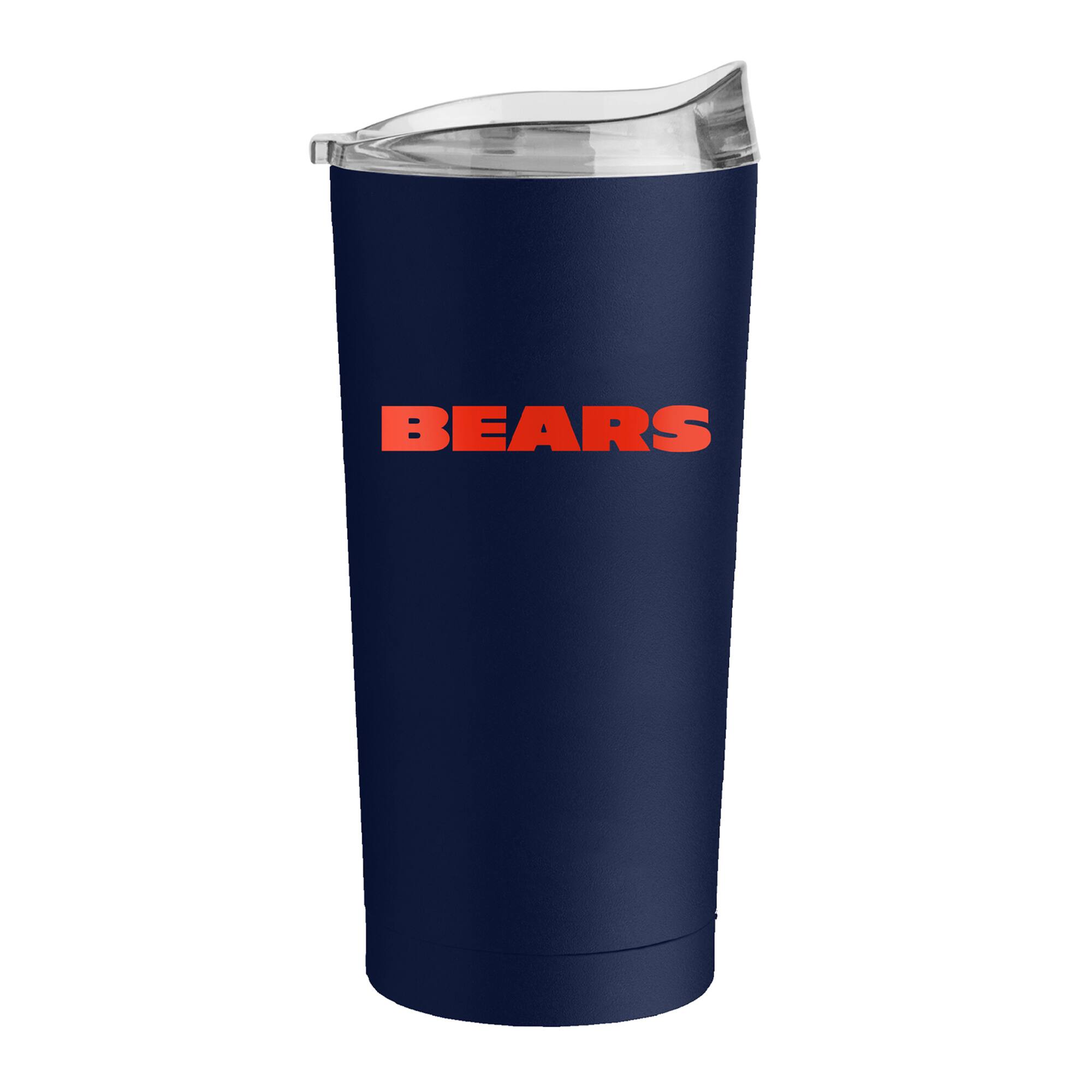 Alt View 1. Logo Brands - Chicago Bears 20oz. Flipside Powder Coat Tumbler - Multicolor.
