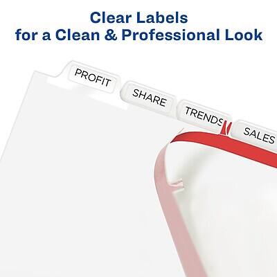 Clear Labels for a Clean & Professional Look

PROFIT SHARE TRENDS SALES