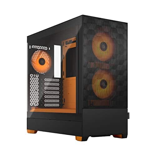 Fractal Design - Pop Air RGB Computer Case - Black | Orange