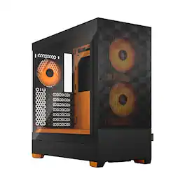 Fractal Design - Pop Air RGB Computer Case - Black | Orange