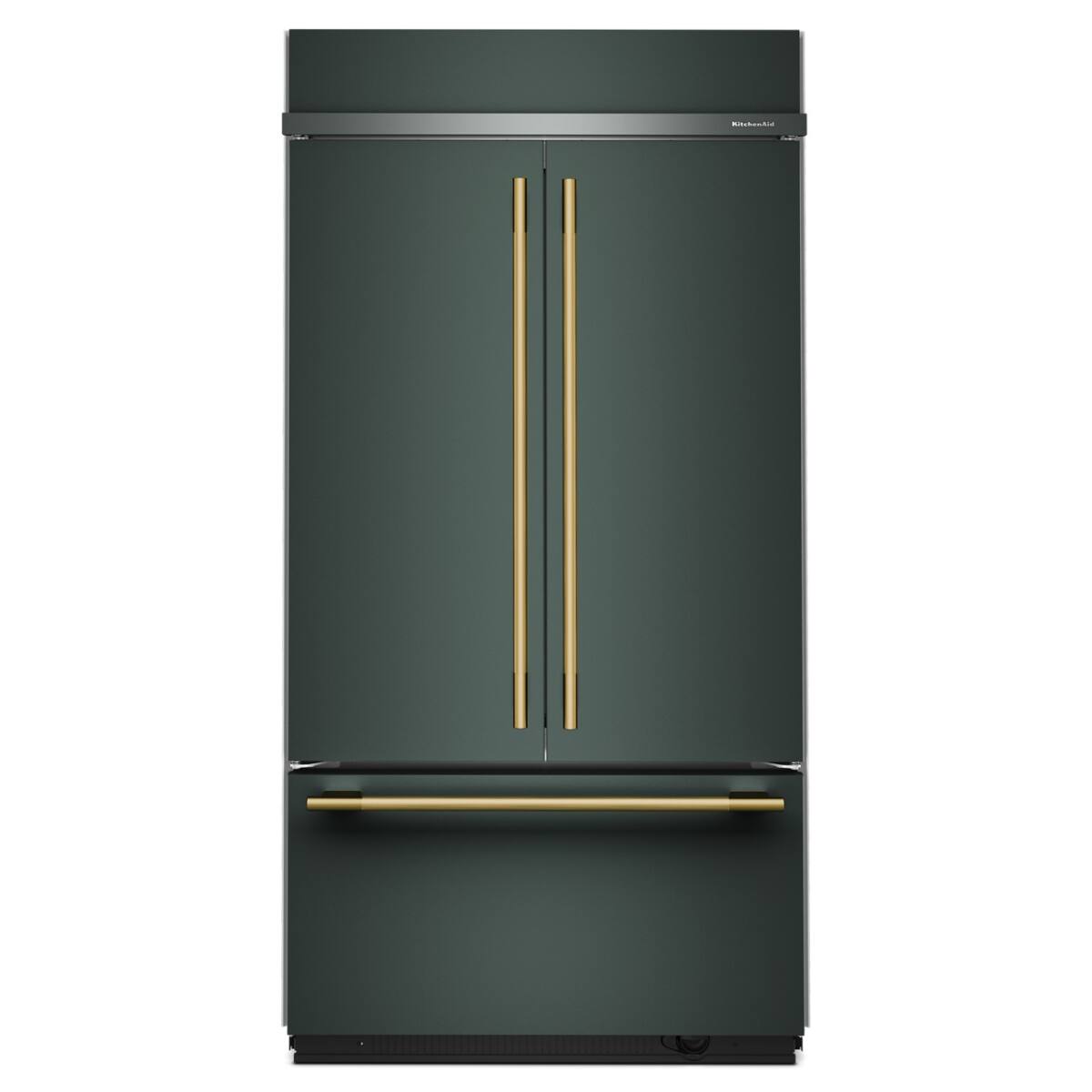 Alt View 5. KitchenAid - 24.2 Cu. Ft. Built-In French Door Bottom Mount Refrigerator - Juniper.