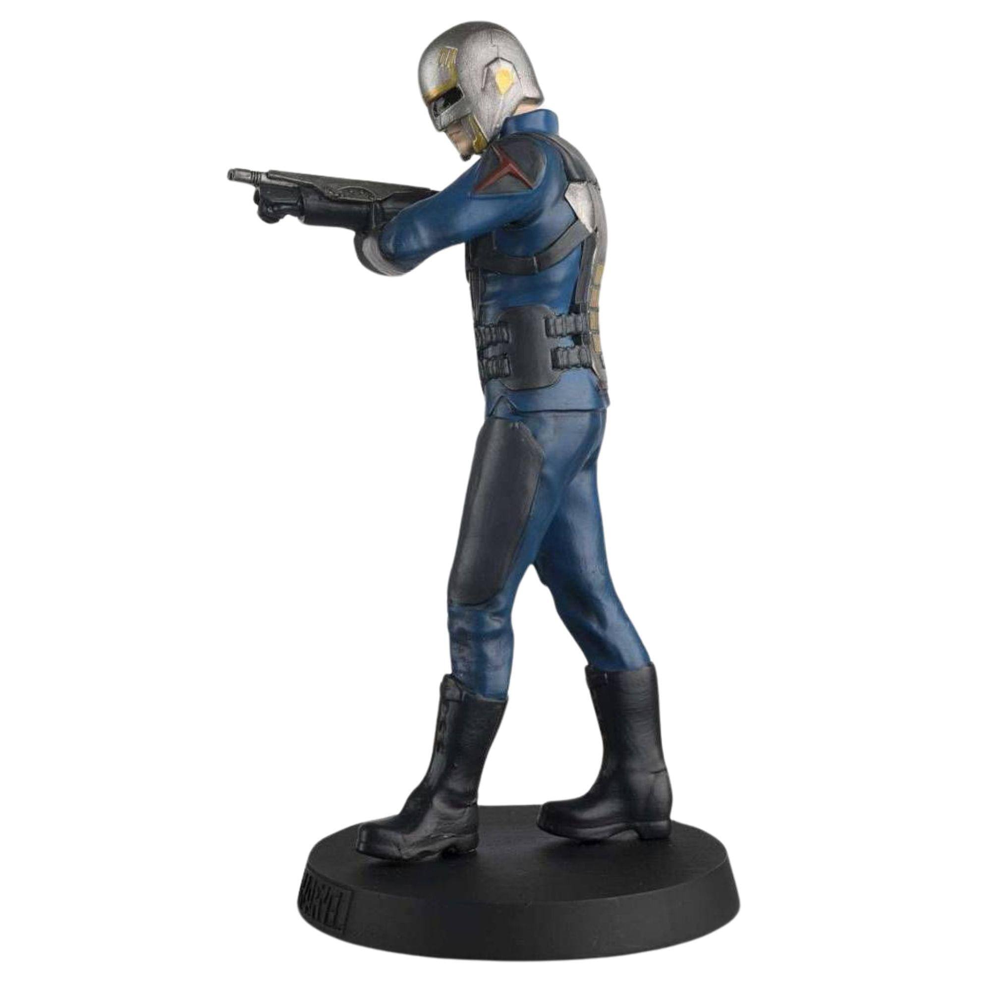 Alt View 10. Marvel - Eaglemoss Marvel Movie Collection 1:16 Figurine | Nova Corps - Blue.