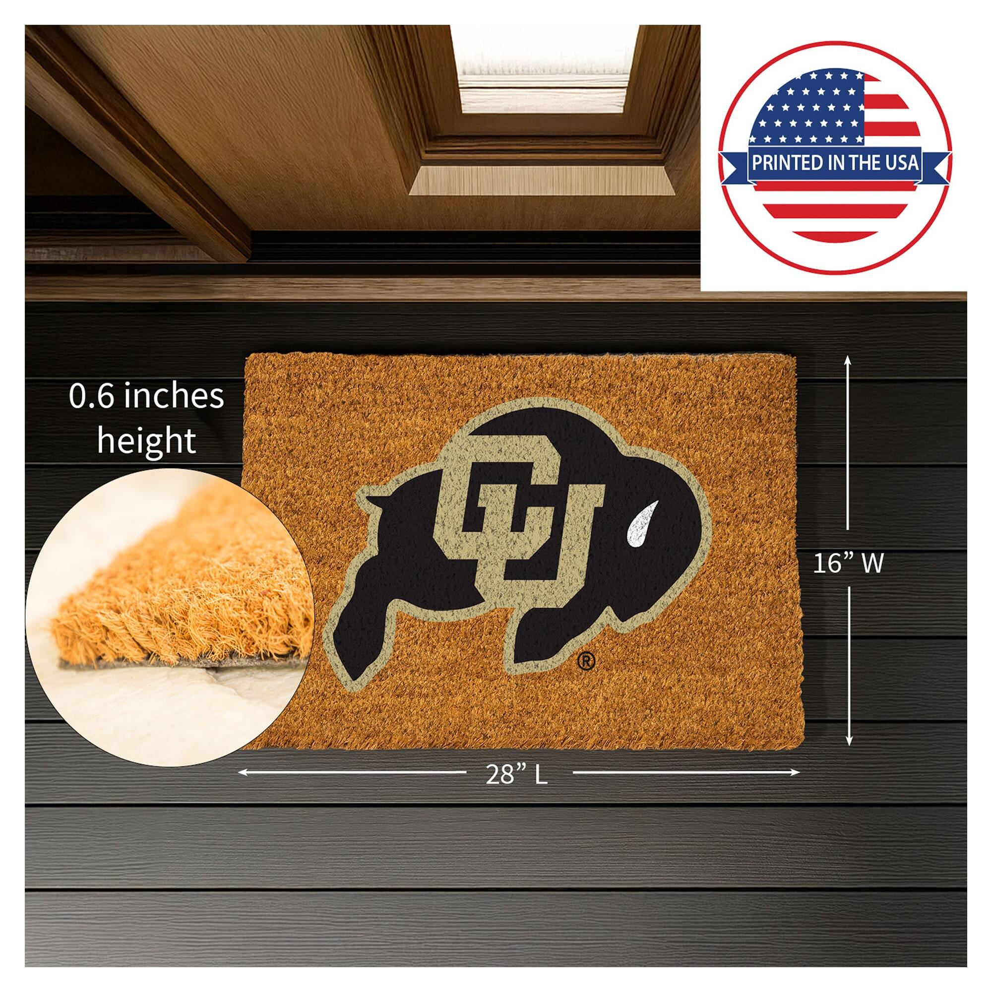 PRINTED IN THE USA  
0.6 inches height  
16" W  
28" L