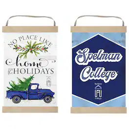 Jardine - Spelman College Jaguars 12" x 20" Reversible Banner Sign - White