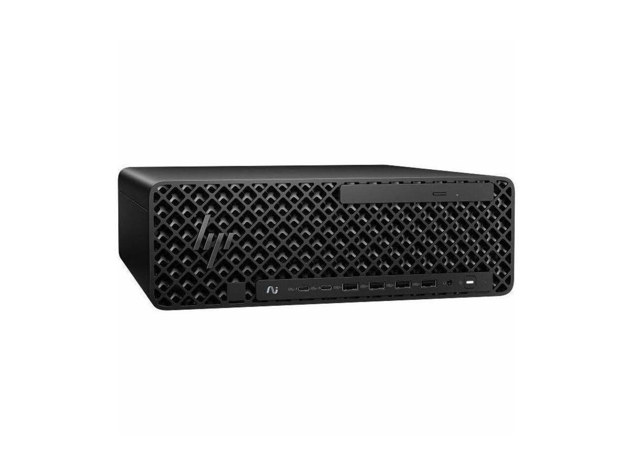 Alt View 10. HP - HP Z2 G1i Workstation - Intel Core Ultra 7 265 - 64 GB - 1 TB SSD - Small Form Factor - Black - Black.