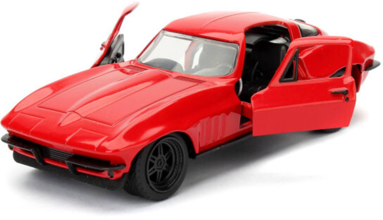 Alt View 1. Jada Toys - Jada Toys - 1:24 Fast & Furious 8 - Letty's 1966 Chevy Corvette   - Collectibles - Multicolor.