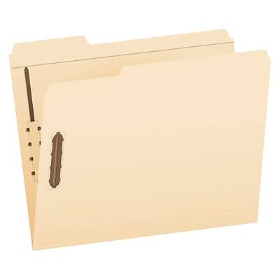 Front. Pendaflex - Pendaflex File Folder, 1-Tab, Assorted, Letter Size, Manila, 50/Box (1006993) - Manila.
