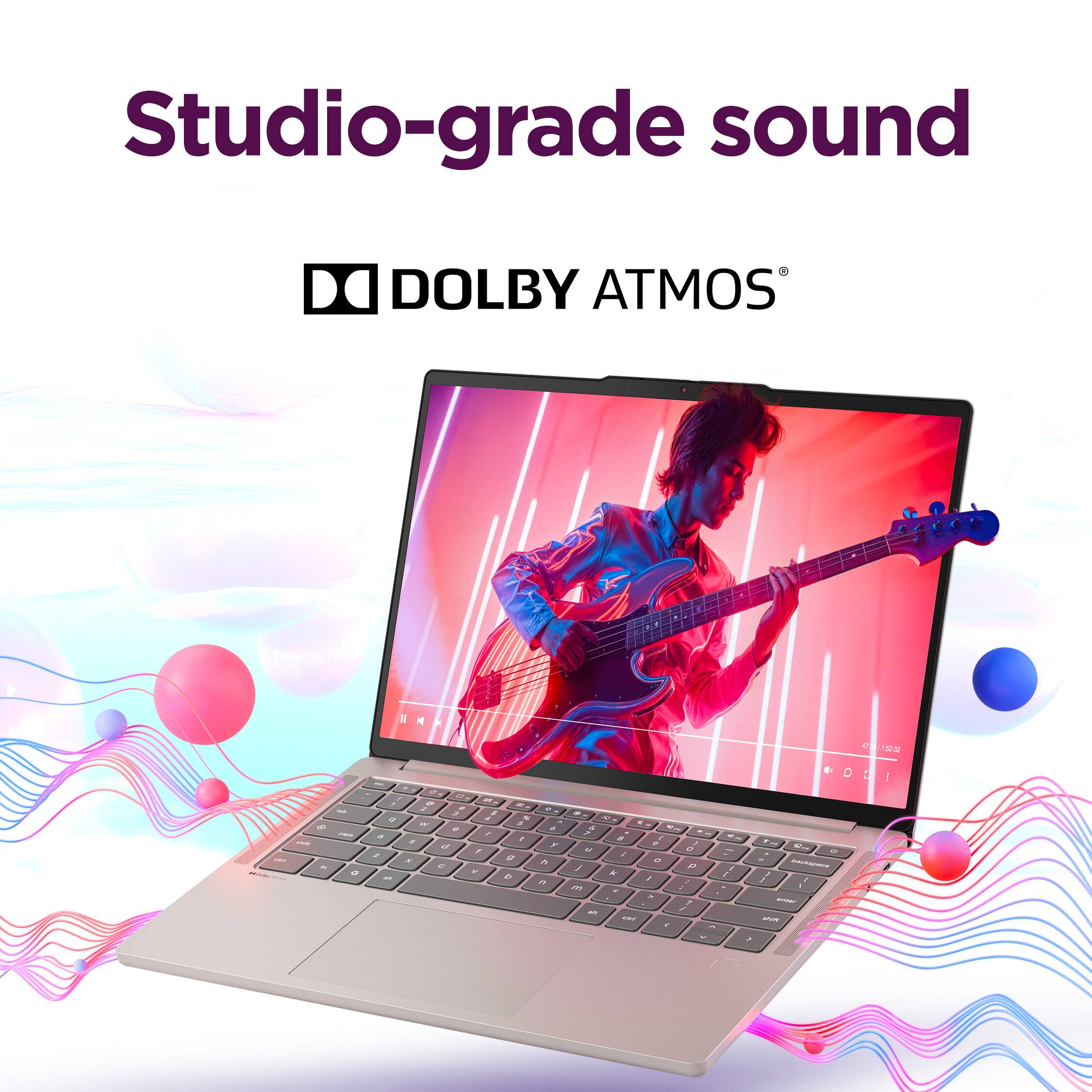 Studio-grade sound DOLBY ATMOS