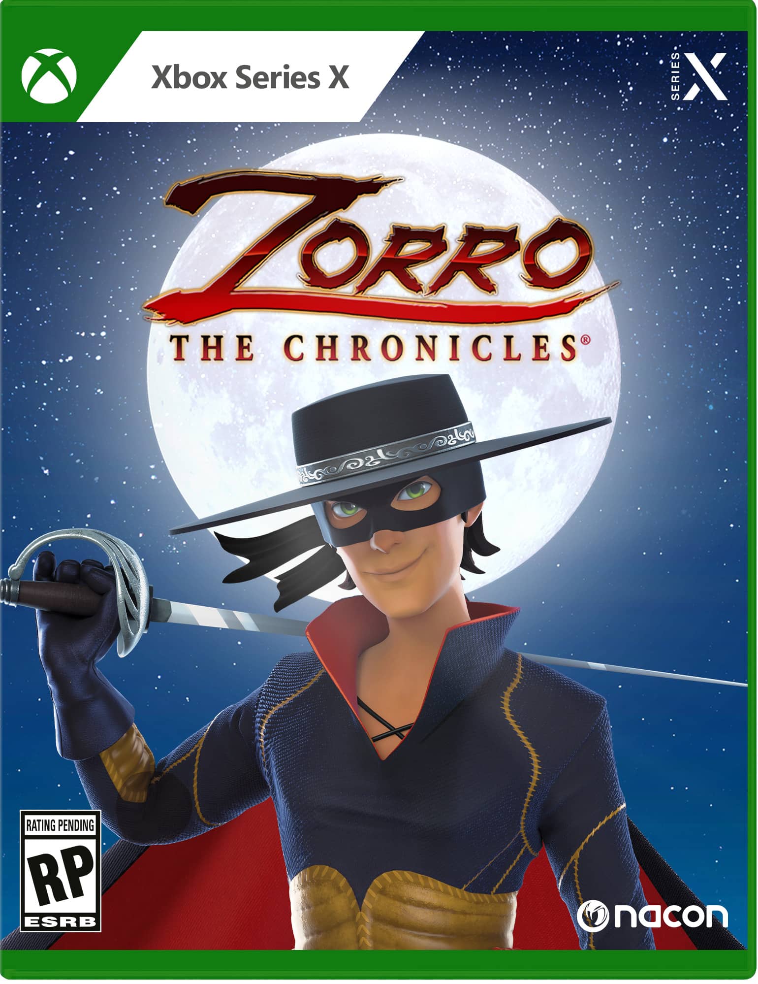 Front. Maximum Games - Zorro the Chronicles.