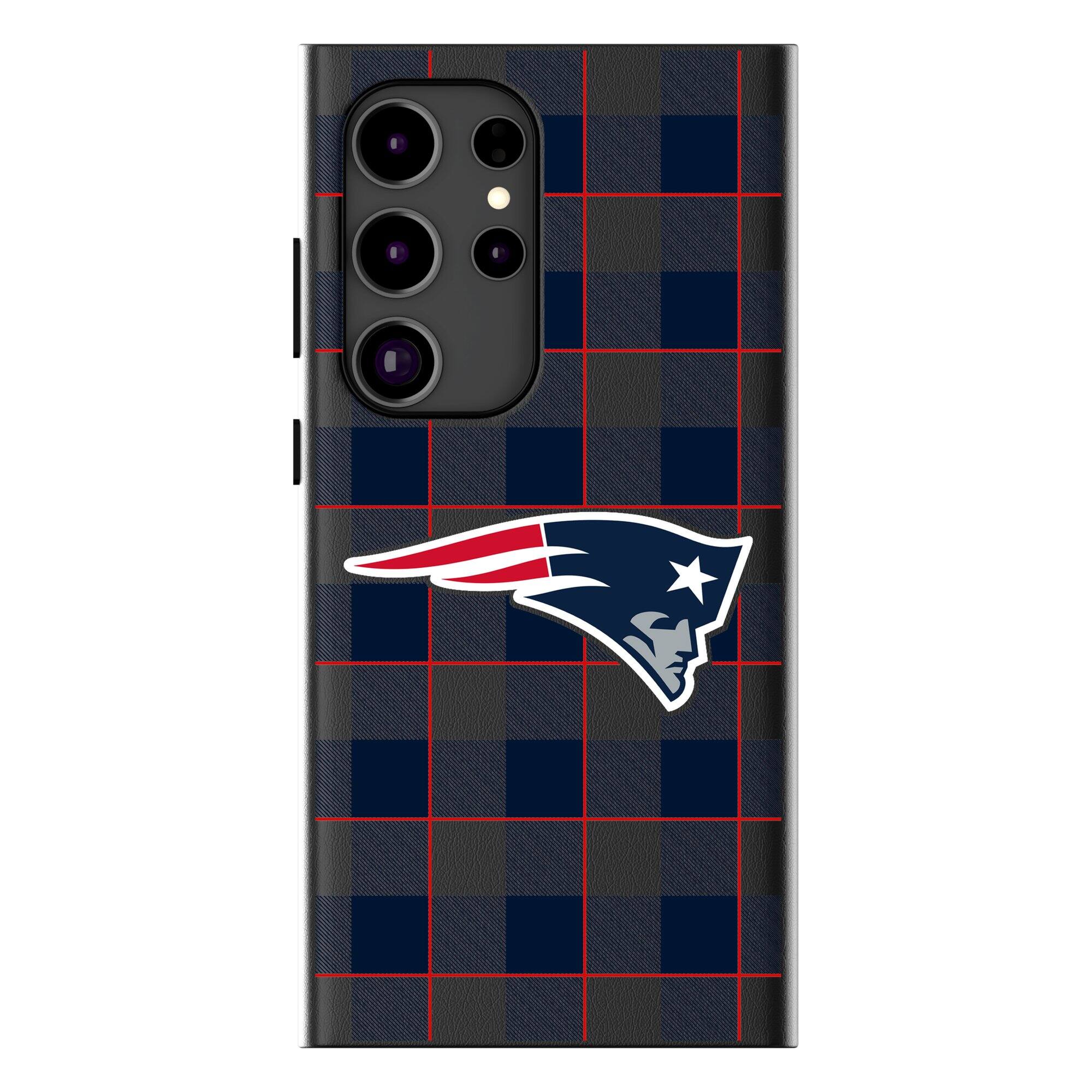 Keyscaper - NFL - New England Patriots - Plaid Galaxy Magnetic Bump Case - S24 Ultra - Black price history on PriceWatchPro