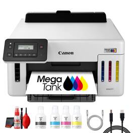 Canon - MegaTank GX5120 Wireless Color Inkjet Printer Bundle
