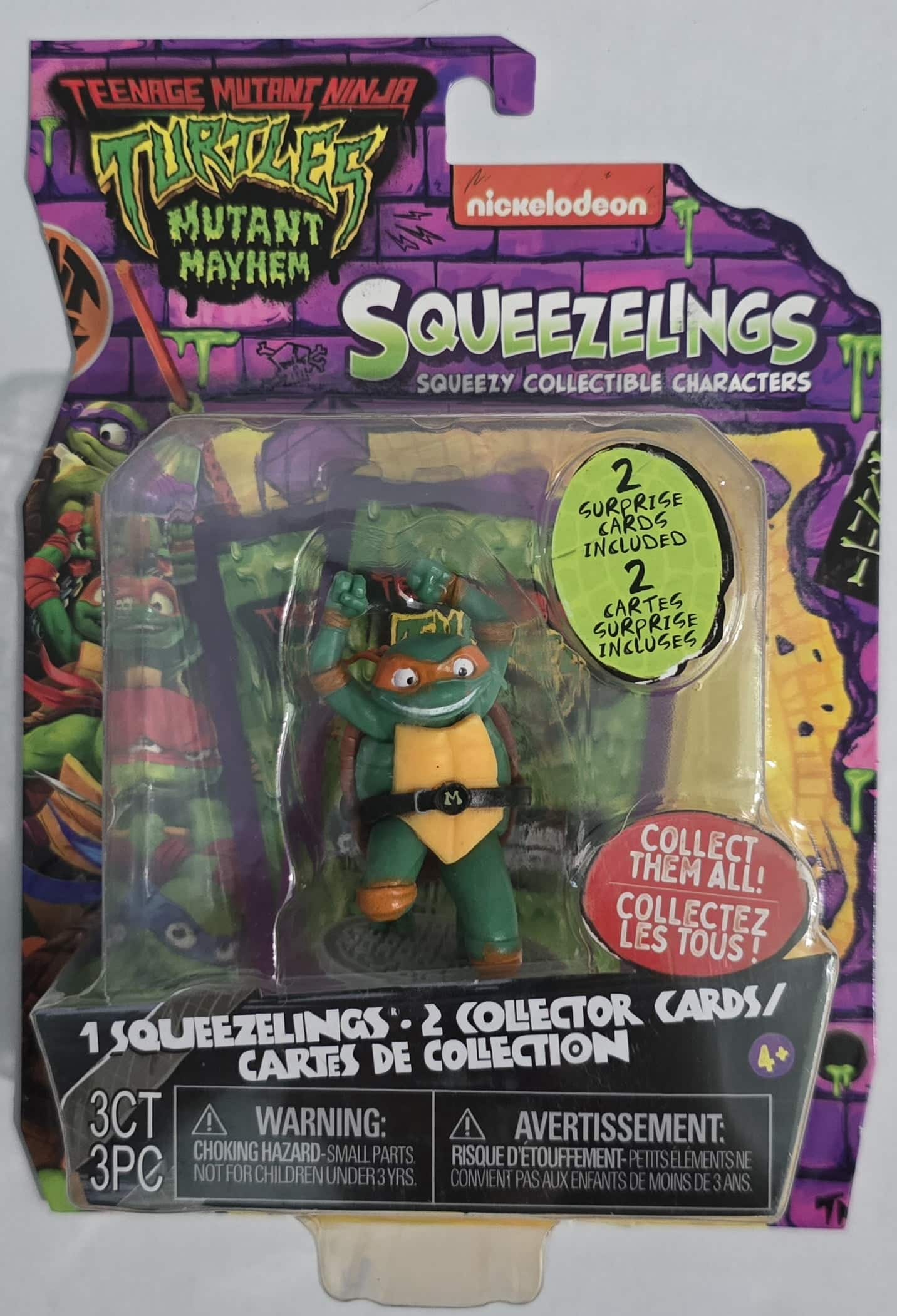 Teenage Mutant Ninja Turtles - Mutant Mayhem Squeezelings Raphael Set