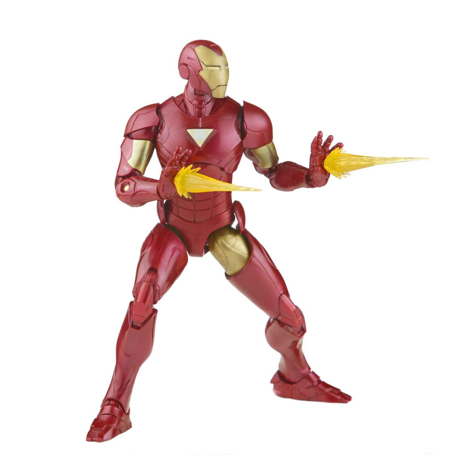 Alt View 2. Hasbro - Marvel Legends 6 Inch Action Figure | Iron Man (Extremis) - Red.
