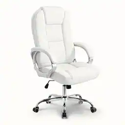 White, 300 lbs, 360-degree swivel