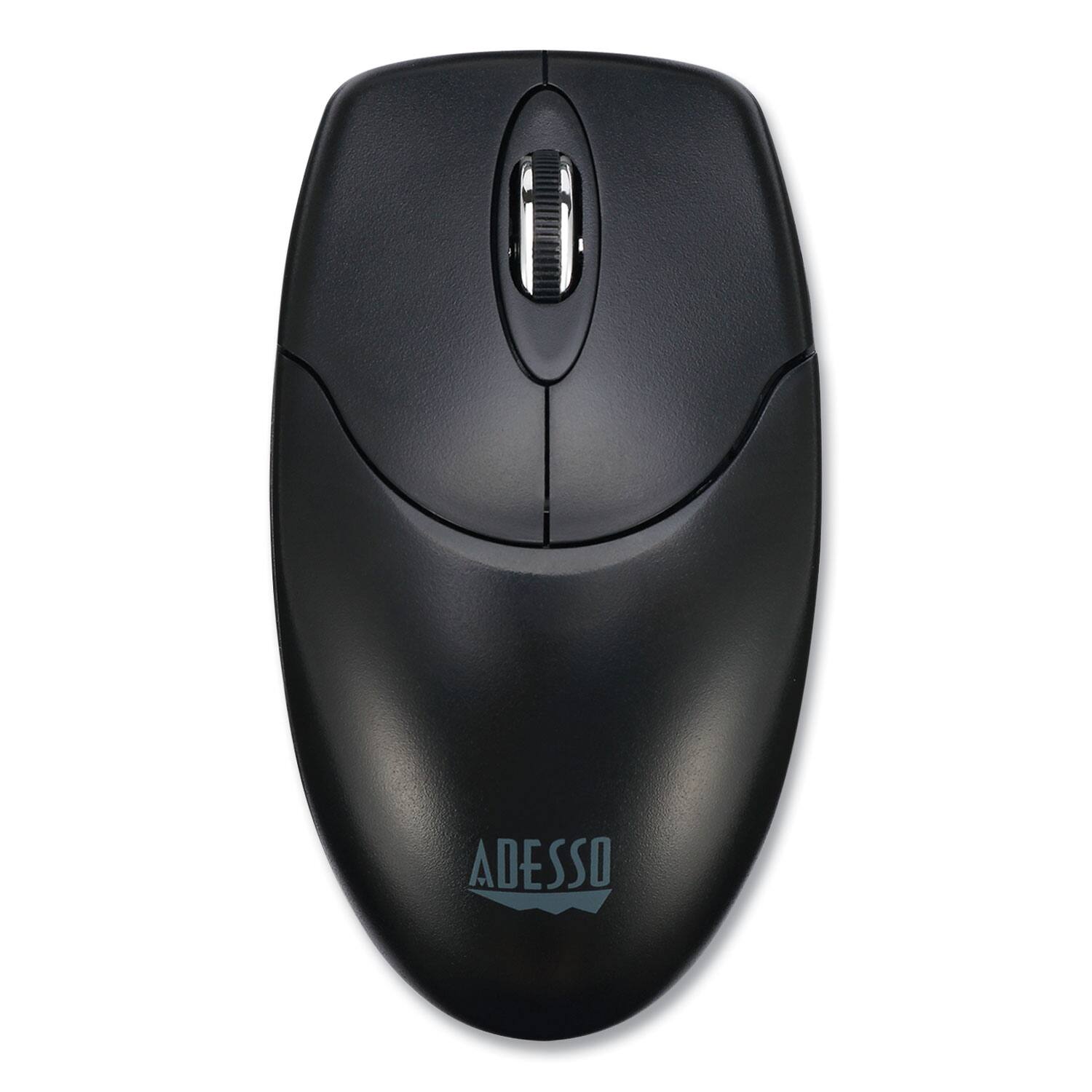 Alt View 2. Adesso - Adesso M60 iMouse M60 2.4 GHz Frequency 30 ft. Wireless Range Left/Right Hand Use Antimicrobial Wireless Mouse - Black - Black.
