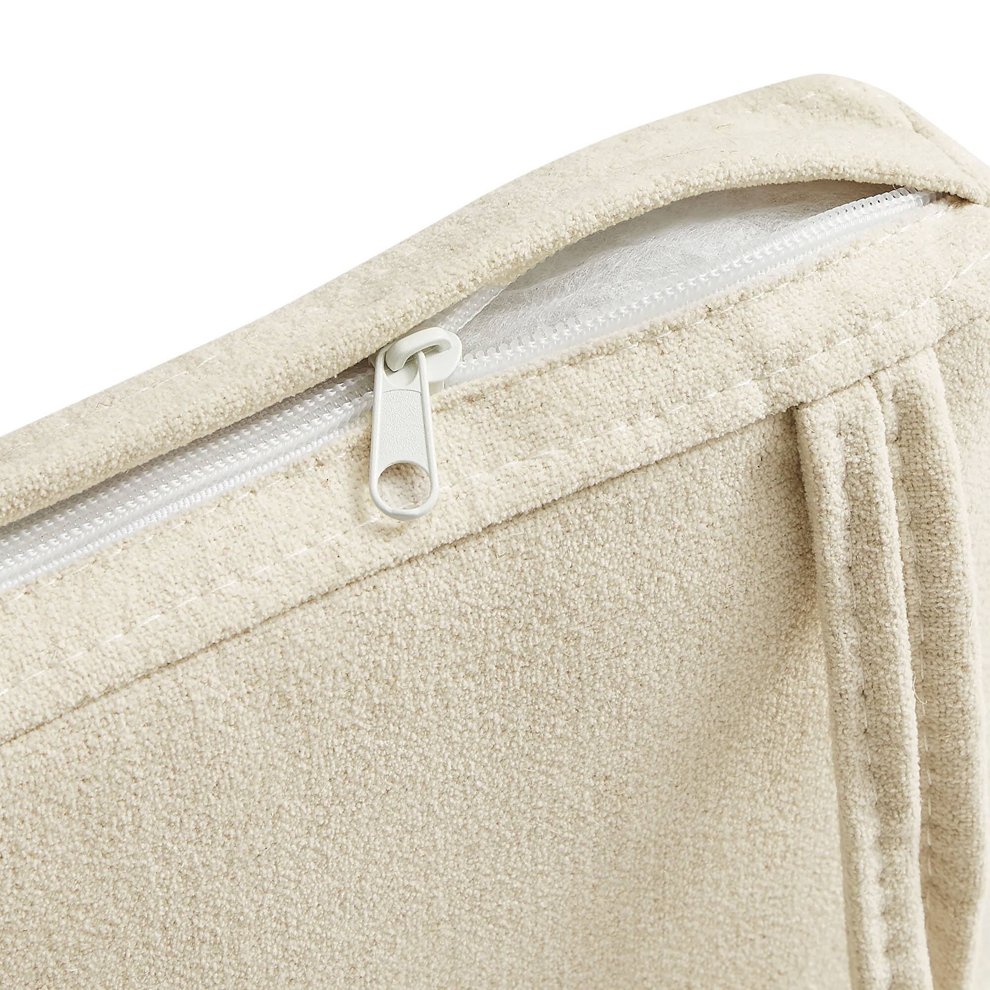 Alt View 2. Modway - Jax Fabric Dining Chair Seat Cushion by Modway - Linen.