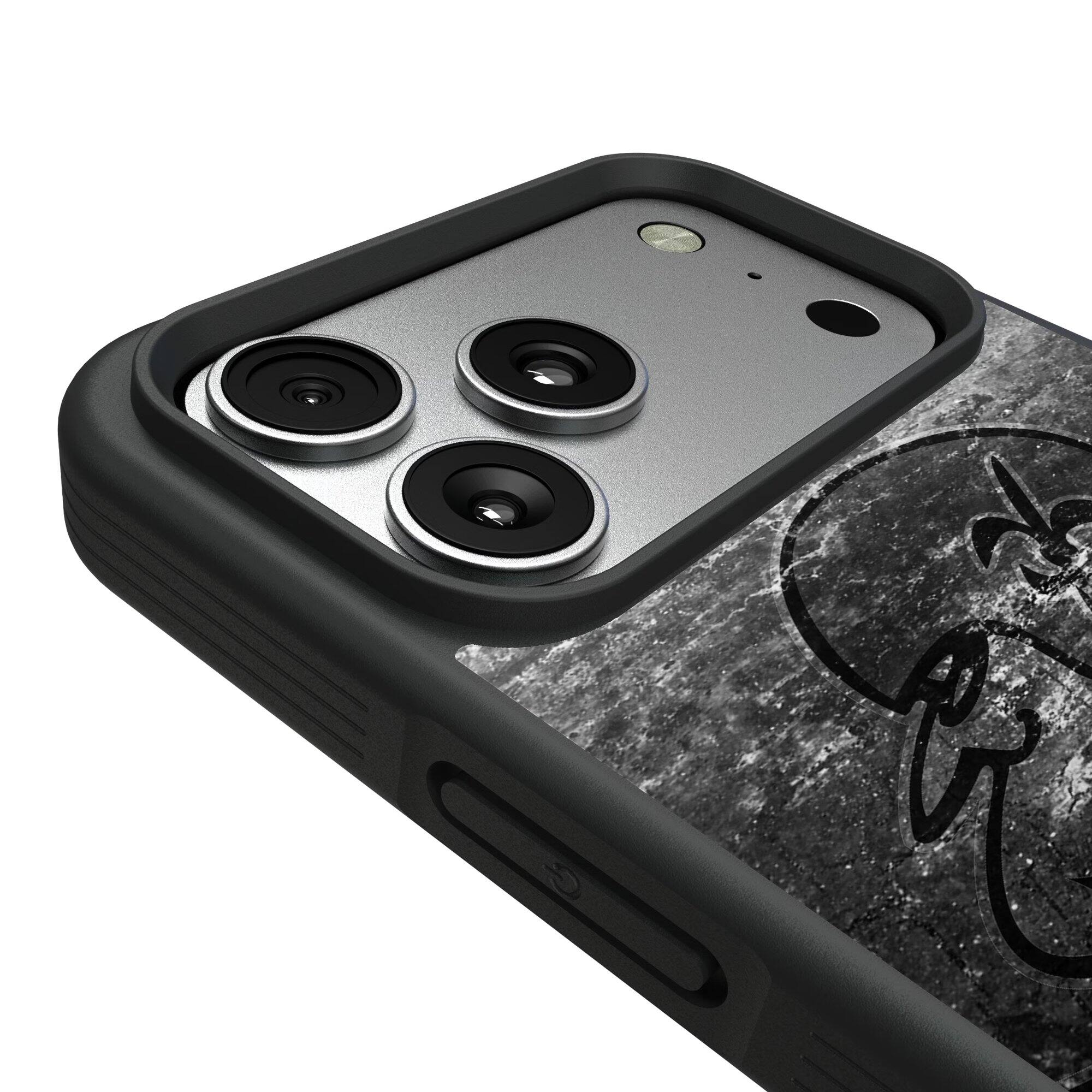 Alt View 2. Keyscaper - New Orleans Saints Bump Case with 8.2ft Drop Protection - 15 - Multicolor.