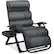 Front. Best Choice Products - Best Choice Products Oversized Zero Gravity Chair, Folding Recliner w/ Removable Cushion, Side Tray - Fossil Gray - Fossil Gray.