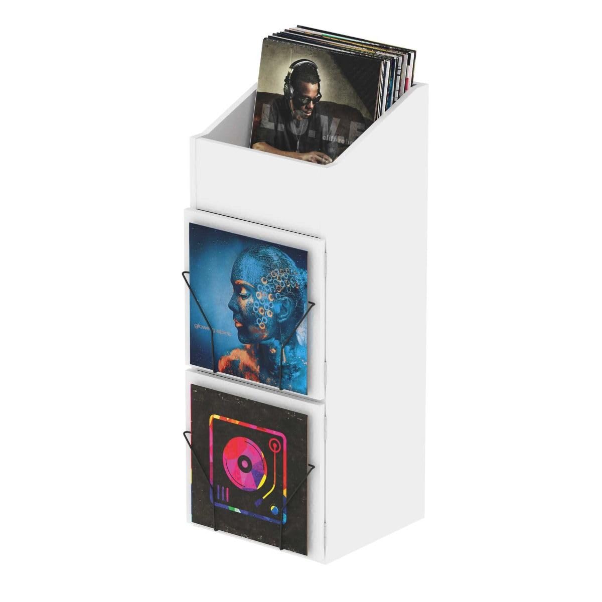 Alt View 8. Glorious - Glorious Record Box Display Door White - "NA".