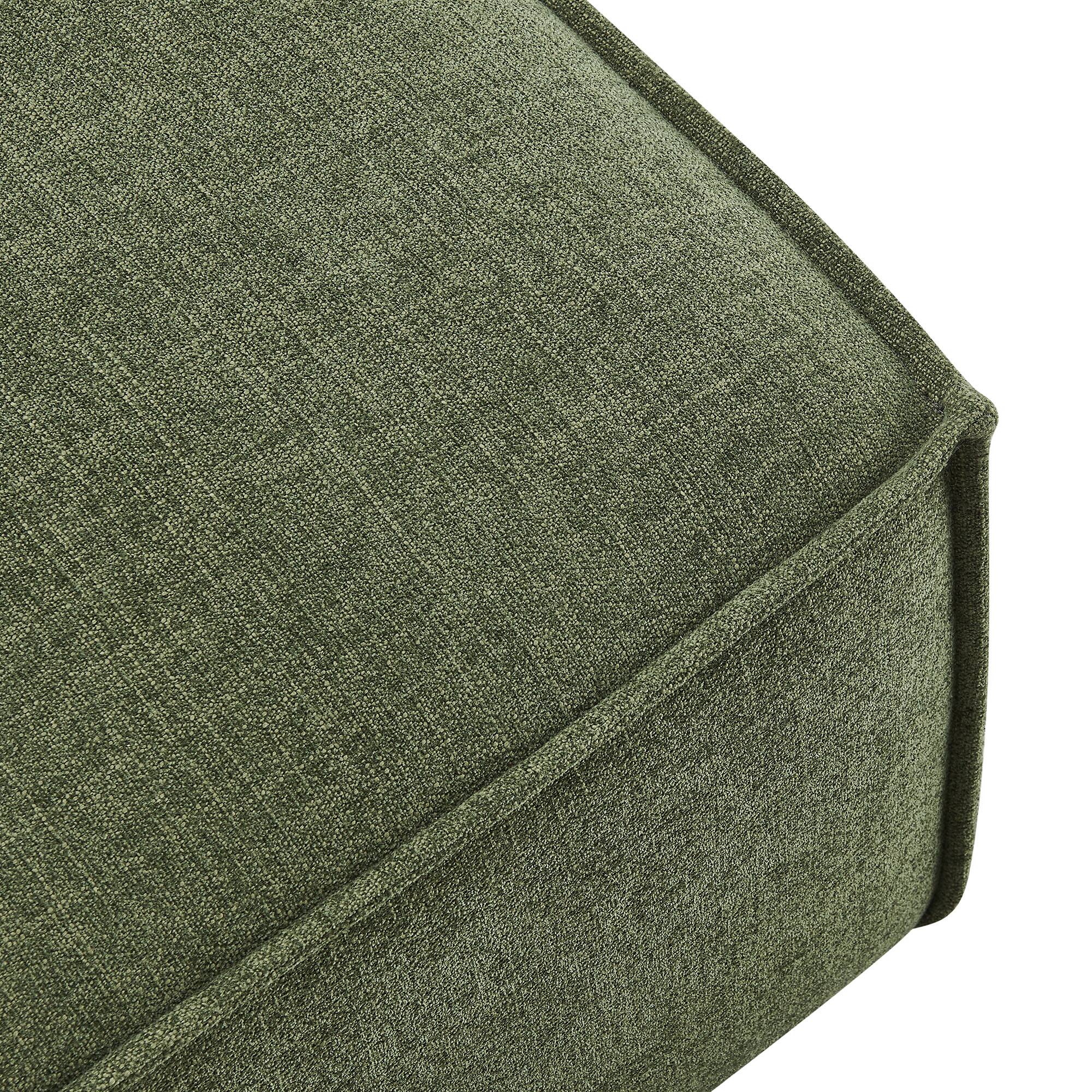 Alt View 5. Modway - Restore Performance Fabric Upholstered Modular Ottoman by Modway - Foliage.