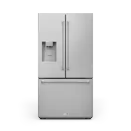 Thor Kitchen - 28.9 Cu. Ft. Full Depth French Door Refrigerator With Water Dispenser and Dual Ice Maker - Stainless Steel