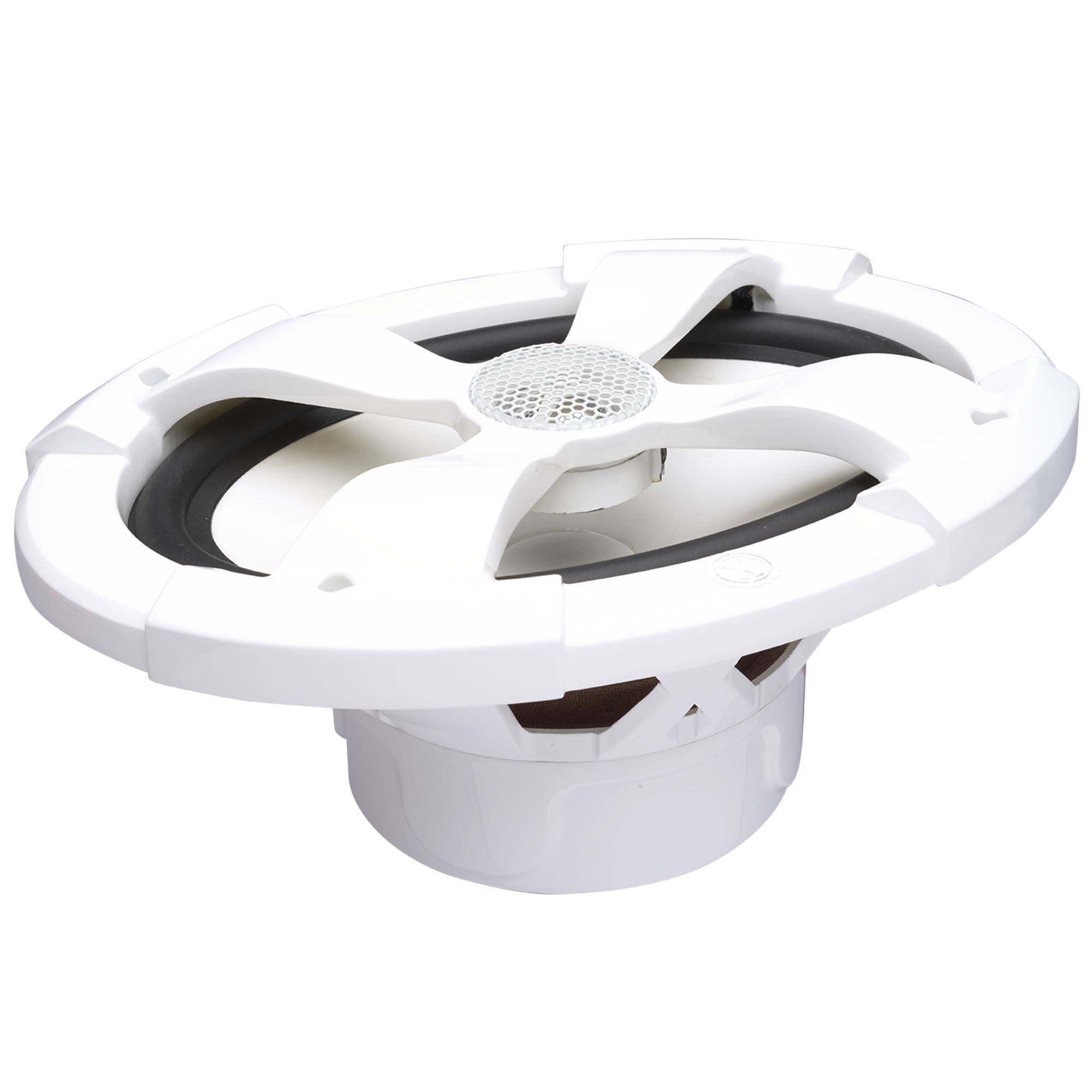 Alt View 10. Powerbass - PowerBass XL-69M - 6x9" Marine Coaxial Speakers with RGB LEDs - Pair - Black/Gray.