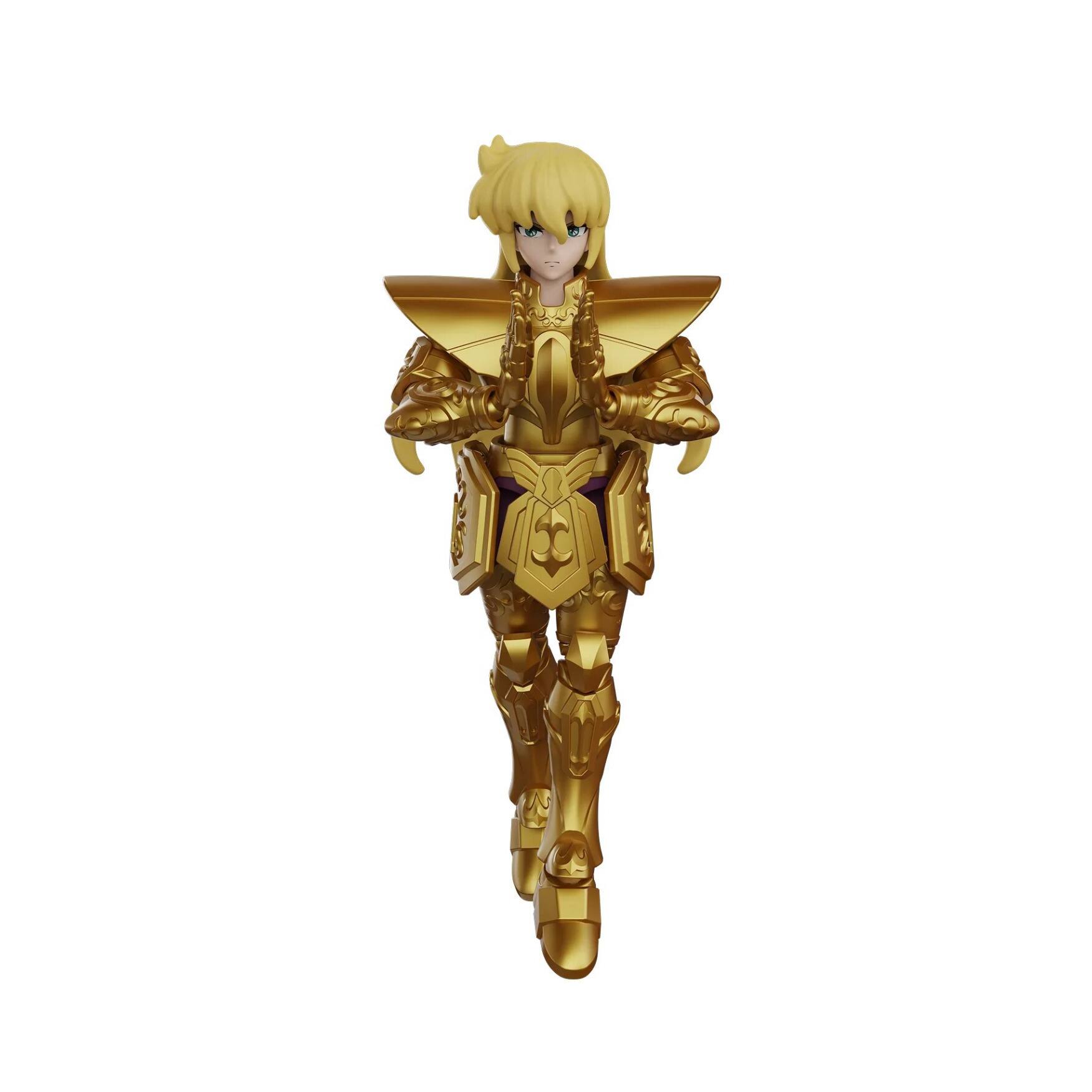 Left. Blokees - Blokees Saint Seiya Galaxy Version 04 Gold Zodiac Character Toys (9 Count).