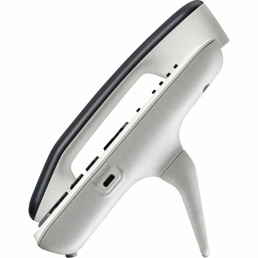 Alt View 3. HP - Poly Edge E220 IP Phone - Corded - Corded - Bluetooth - Desktop, Wall Mountable - Black - VoIP - 2 x Network (RJ-45) - Black.