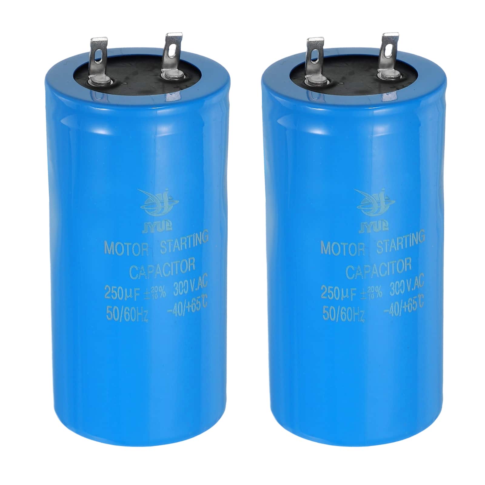 Unique Bargains - 2pcs Motor Start Capacitor, 250uf 300V CD60 Starting Running for AC/ Electric Motor price history on PriceWatchPro