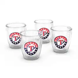 Tervis - Texas Rangers Four-Pack 12oz. Emblem Tumbler Set - Multicolor