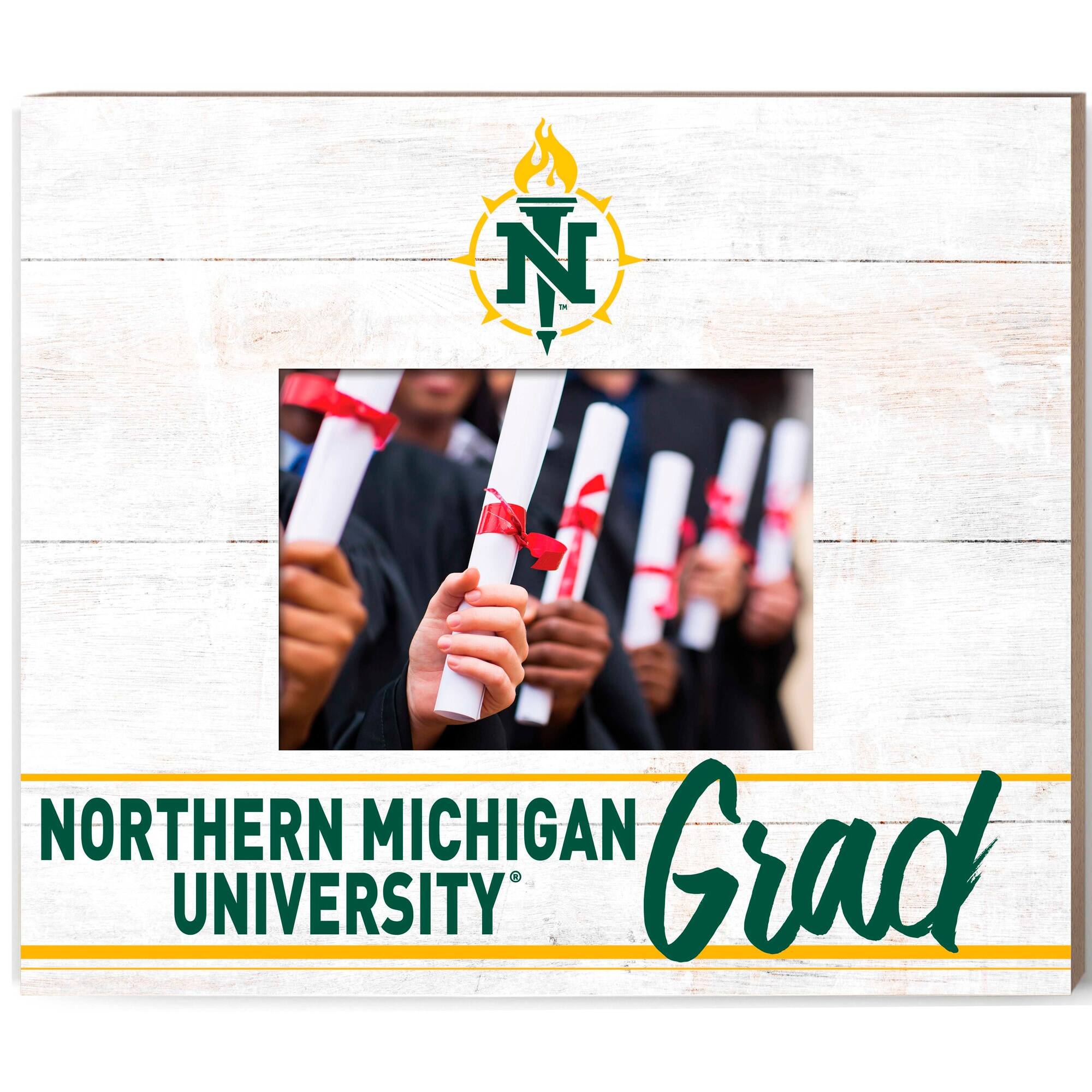 Northern Michigan Wildcats 13.5" x 11.5" Grad Frame