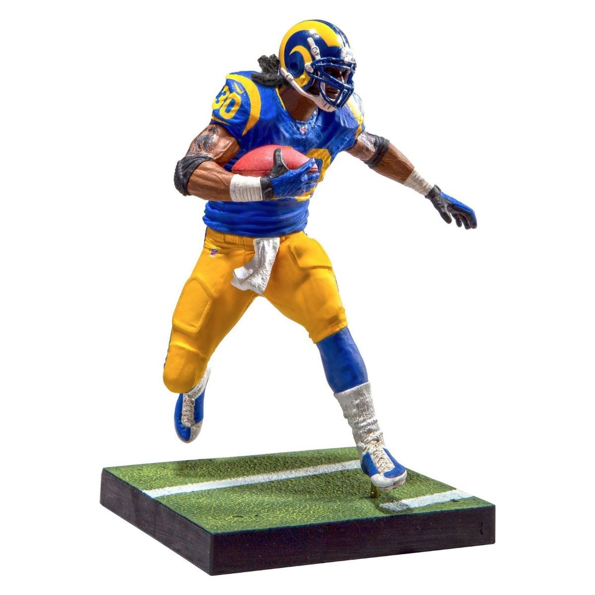 Front. McFarlane Toys - LA Rams, Todd Gurley EA Sports Madden NFL 17 Ultimate Team Figure.