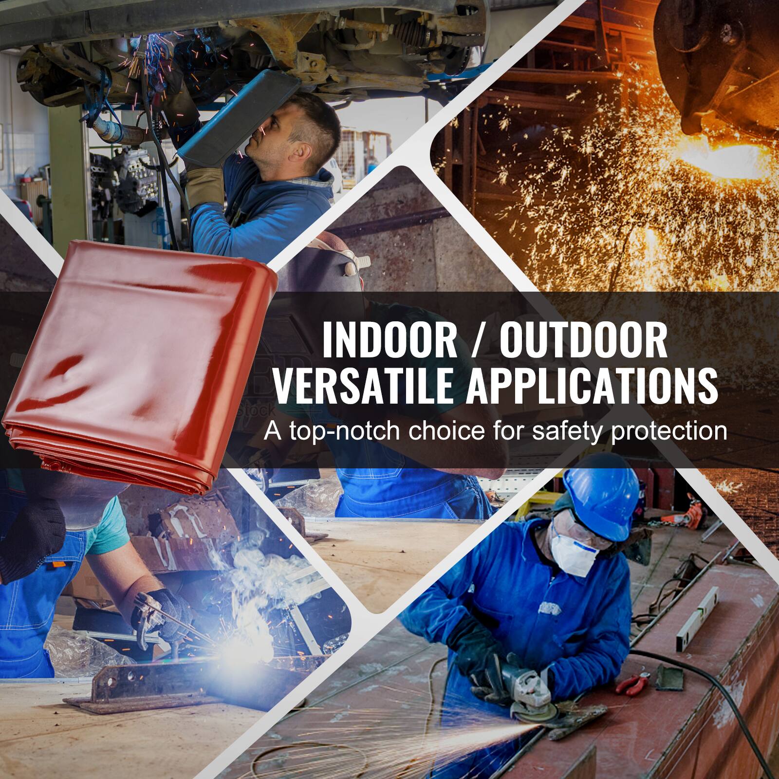 INDOOR / OUTDOOR  
VERSATILE APPLICATIONS  
A top-notch choice for safety protection