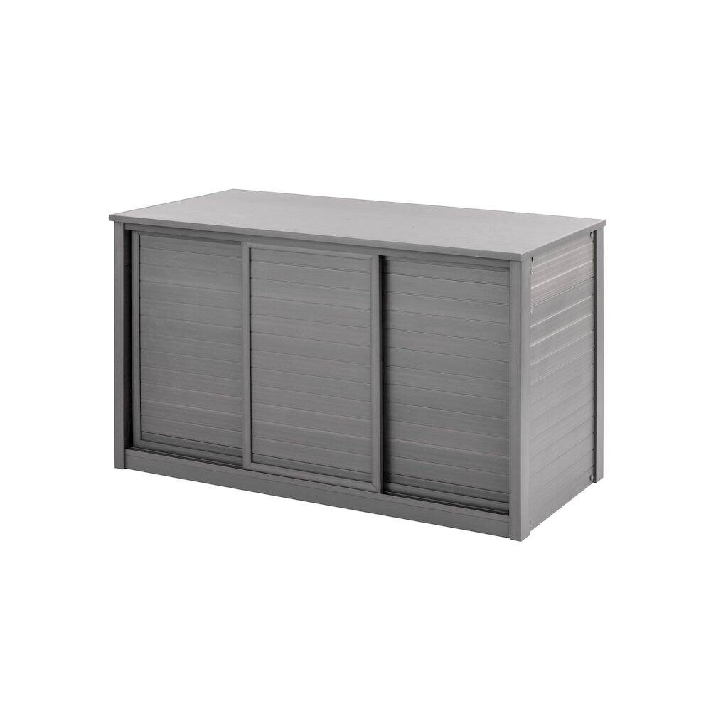 Alt View 1. New Age Pet - New Age Pet ECOFLEX 48" Versa Multi-Purpose Cabinet Stand - Grey - Grey.