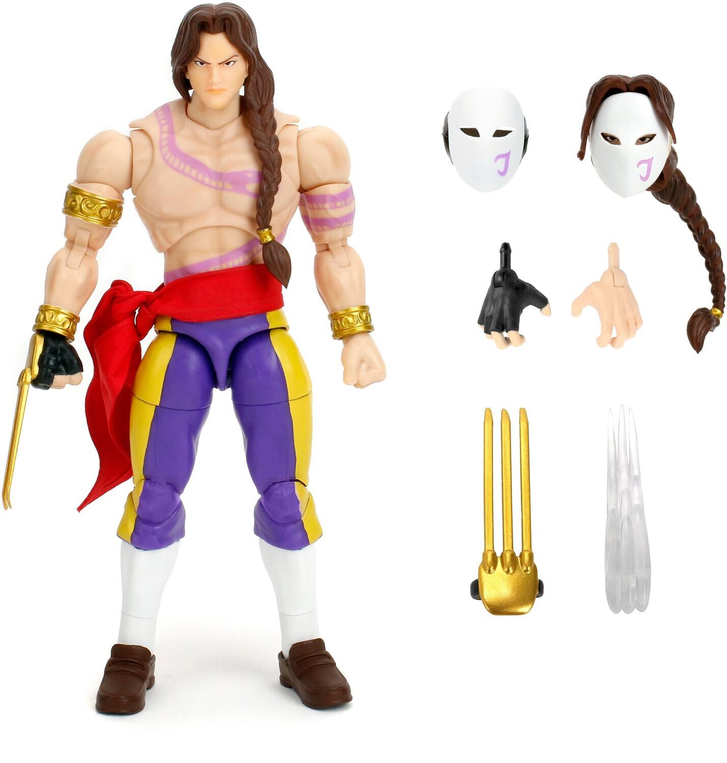 Jada Toys Street Fighter II Vega 1:12 Action Figure Collectibles
