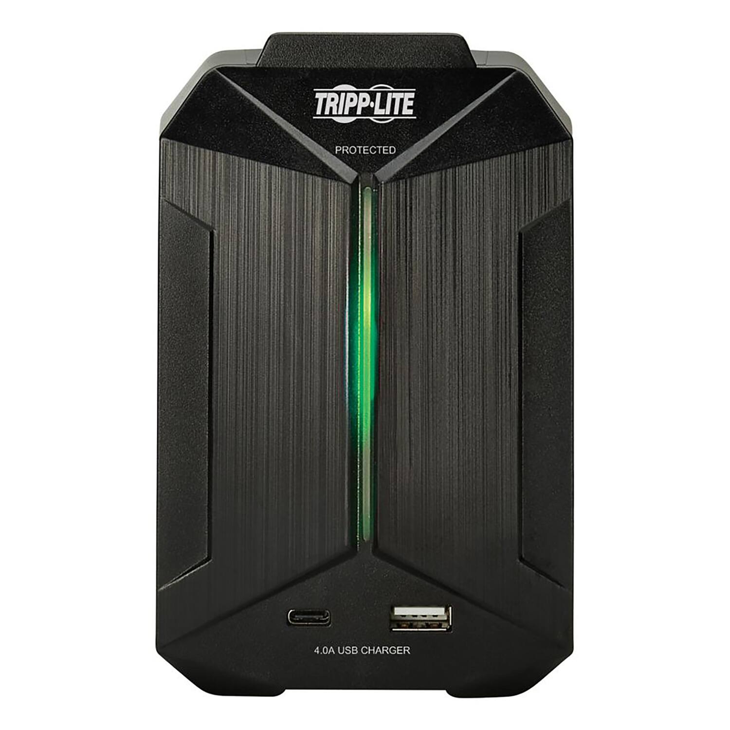 TRIPP-LITE  
PROTECTED  
4.0A USB CHARGER
