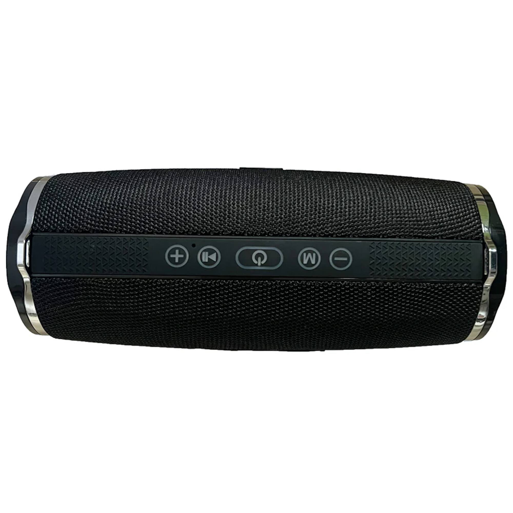 Alt View 4. Max Power - Max Power MPD189 Cyclone Rechargeable Bluetooth Speaker with Carry Strap, Blue.