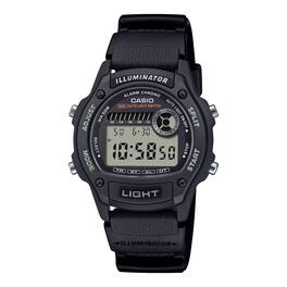 Casio - Men’s Digital Watch with Gray Dial- W-220H-1AVCF - Black