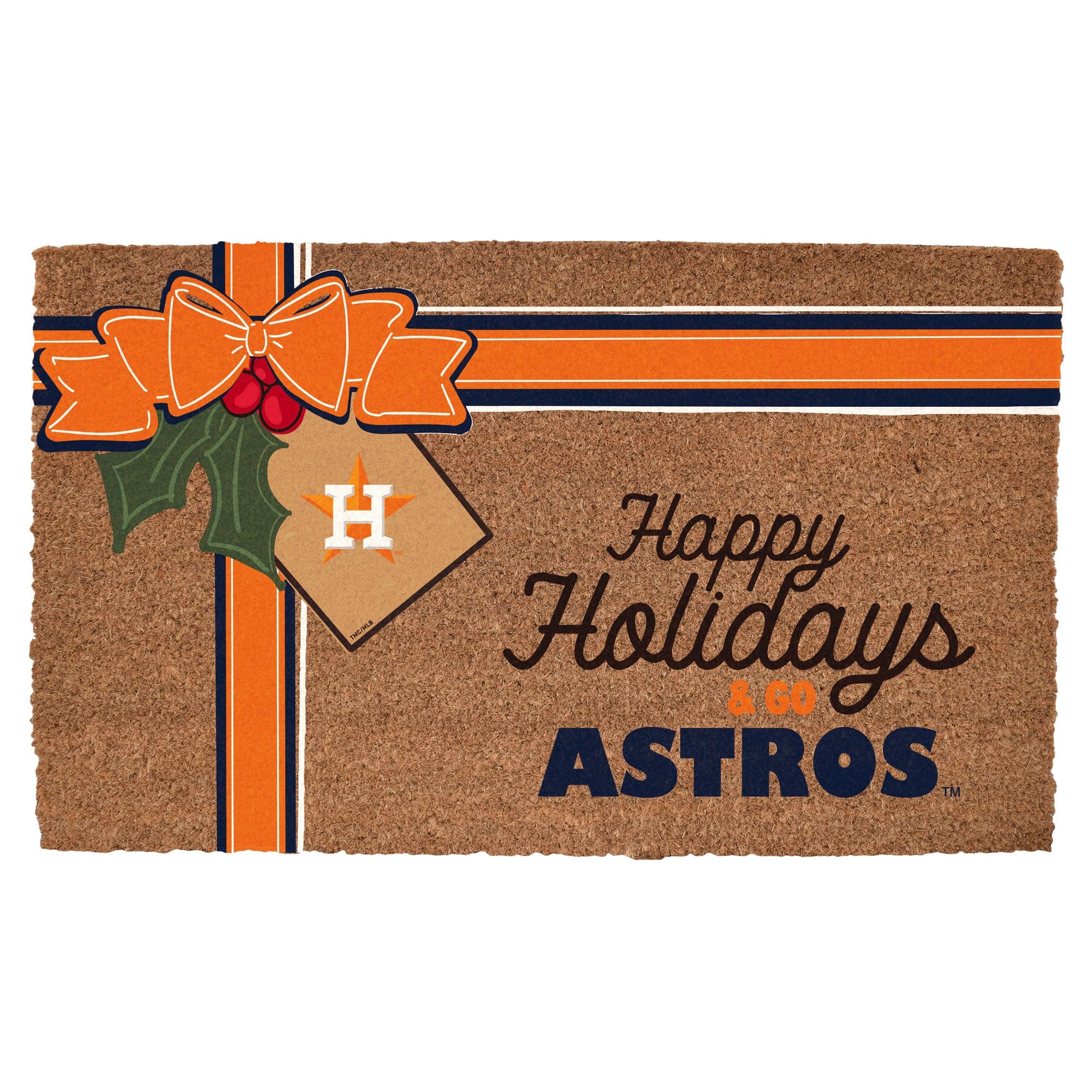 "The Memory Company - Houston Astros 20"" x 30"" Holiday Gift Wrap Coir Door Mat - Multicolor" price history on PriceWatchPro
