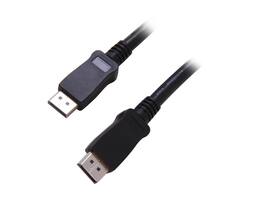 StarTech.com - 25 ft. Black DisplayPort M/M Cable with Latches
