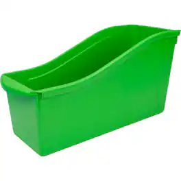 Storex - Large Book Bin, Green