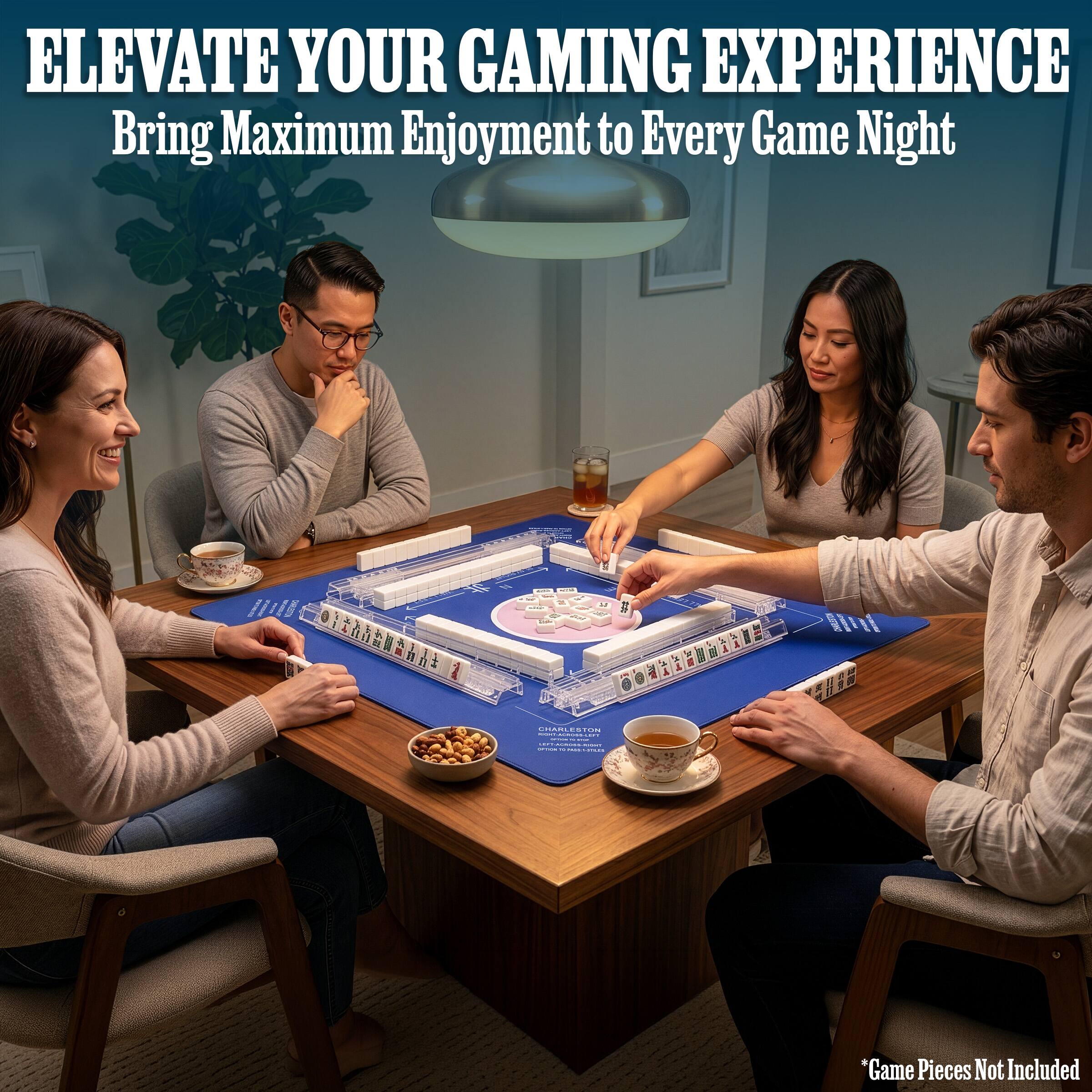 ELEVATE YOUR GAMING EXPERIENCE  
Bring Maximum Enjoyment to Every Game Night

DILIDAN  
with 50 COMME CHARLESTON - III TACRORING - SECTION - IPMIS  
PARATEN

*Game Pieces Not Included