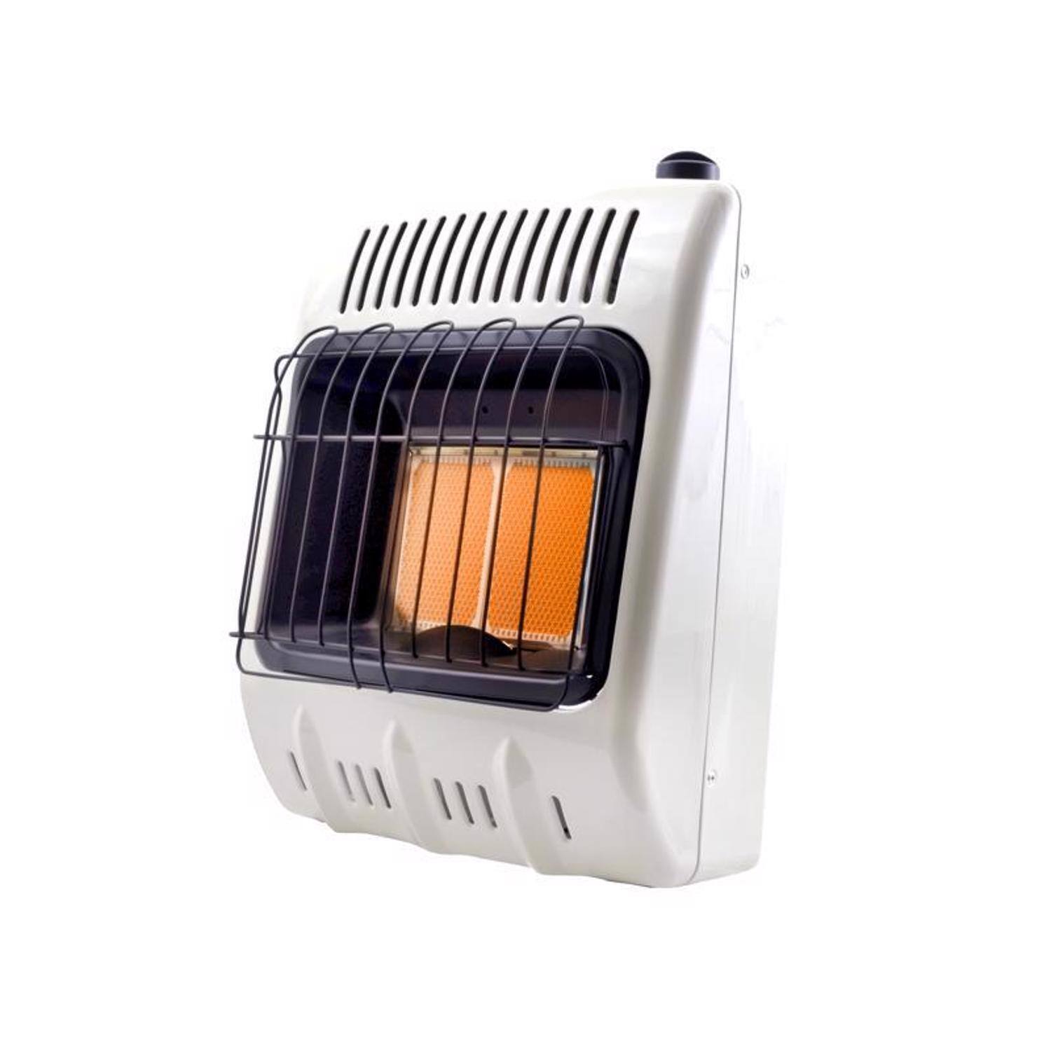 Angle. Mr. Heater - Mr. Heater Comfort Collection 10000 Btu/h 300 sq ft Radiant Natural Gas/Liquid Propane Heater.