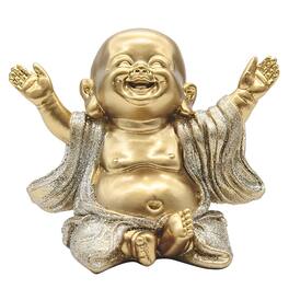 FC Design - 4.75"H Maitreya Buddha Happy Buddha Figurine Statue Office Desk Tabletop Home Decor Gift - Multi-Color