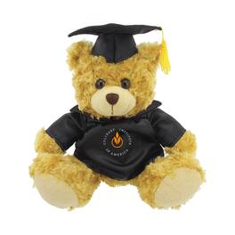 Jardine - Culinary Institute of America Steels 12'' Graduation Plush Bear - Oatmeal