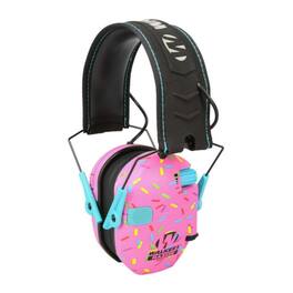 Walker’s - Walkers Razor Slim Electronic Pink Sprinkles Muff with Full Range Speakers - Multicolor
